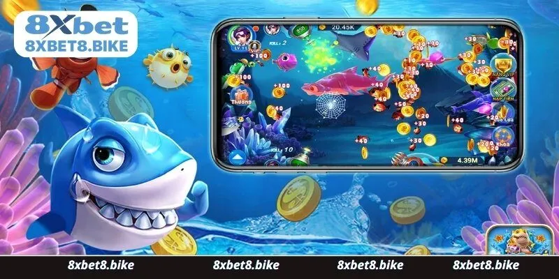 Bắn cá 8xbet ăn xu – chơi là nghiền