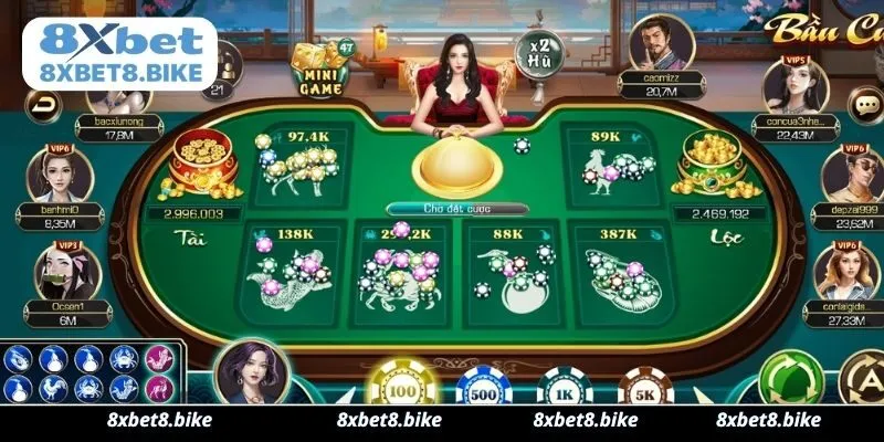 Kinh nghiệm chơi Game Bầu Cua Tôm Cá 8xbet