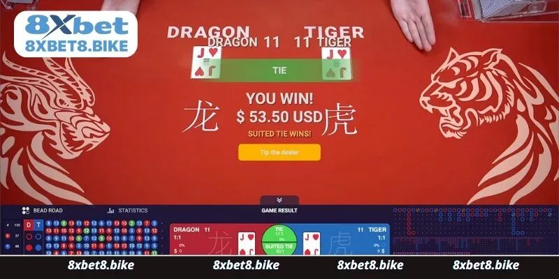 Chơi game rồng hổ tại nhà cái uy tín 8xbet