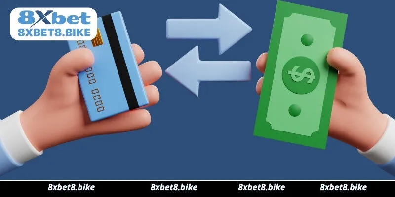 Nhà cái 8xbet rút tiền siêu nhanh trong 1 phút